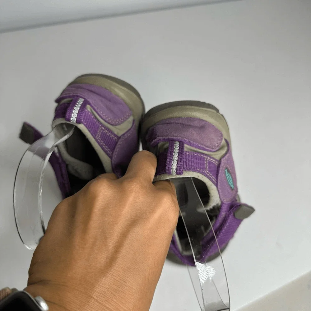 Keen Kids Water Shoes Purple and Gray Closed-Toe Sandals